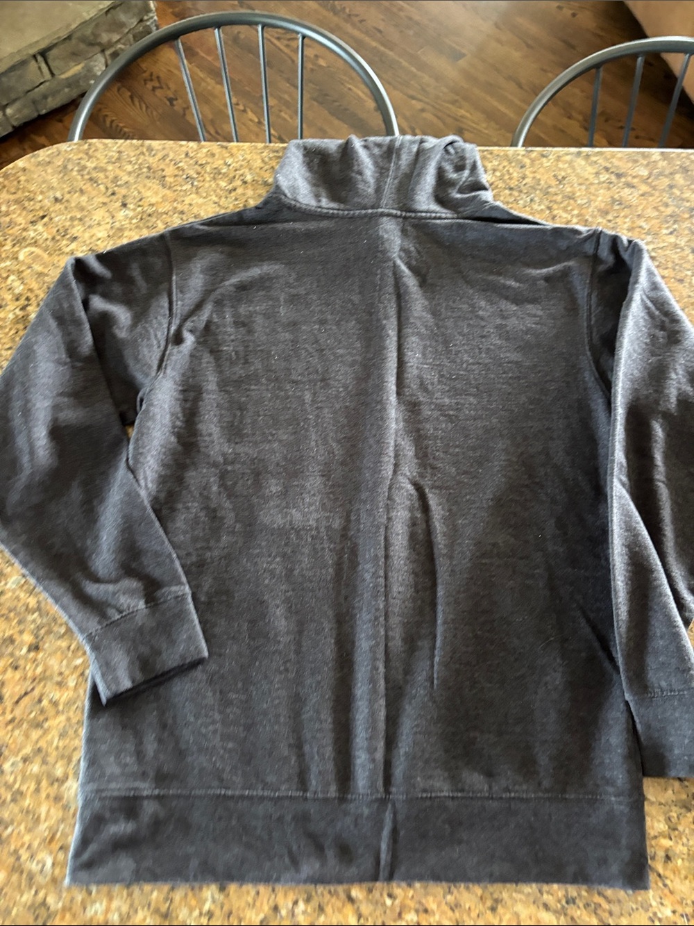 Meateater Men's Charcoal Hooded Sweatshirt with Antler Graphic Size M - Picture 5 of 5